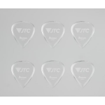 Ibanez PJTC1 The Players Pick plectrums 6-pack 2.5mm teardrop transparant