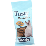 Tasty - Snack Para Gatos Adultos Rellenito Crunch Salmón 50 G