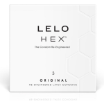 LELO - Preservativos Hex Original 3 Uds.