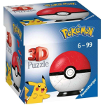 Ravensburger - Puzzle 3D Pokémon Poke Ball 54piezas