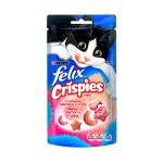 Felix - Snack Para Gatos Adultos Félix Crispies Salmón Y Trucha 45 G