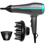 Cecotec Secador de Pelo - Bamba IoniCare 5200 Aura Black, 2300W, Negro