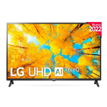 LG TV LED - 55UQ75006LF, 55 puadas, 4K UHD, Procesador a5 Gen 5 IA