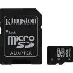 Kingston microSDHC Canvas Select Plus 32GB 100 MB/s + SD adapter - Zwart