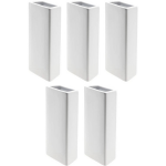 5x Radiator Luchtbevochtigers 21 Cm - Verdamper - Wit