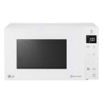 LG - Microondas MH6535GDH Smart Inverter Con Capacidad De 25 Litros Y Grill Blanco