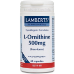 Lamberts L-Ornithine 500 mg 60 Vegetarische Capsule
