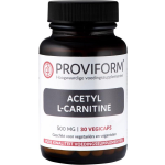 Proviform Acetyl L-carnitine 500 mg 30 Vegetarische Capsule