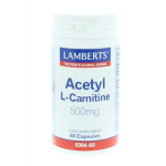 Lamberts Acetyl l-carnitine 500 mg 60 Overig
