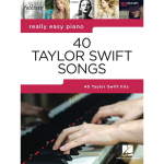 Hal Leonard Really Easy Piano 40 Taylor Swift Songs songboek voor piano
