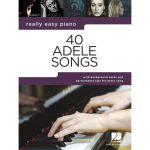 Hal Leonard Really Easy Piano 40 Adele Songs songboek voor piano