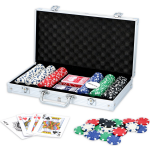 TOM Pokerset In Koffer 300 Fiches Multicolor