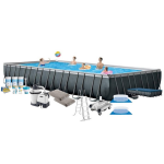 Intex Zwembad Ultra Xtr Frame - Zwembad Deal - 975x488x132 Cm - Grijs
