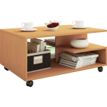 Stango Salontafel 5 Plankenbeuken Decor. - Beige