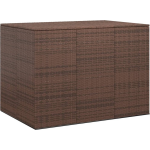 Vidaxl Tuinbox 145x100x103 Cm Polyetheen Rattan - Marrón