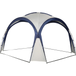 Partytent - Tuinpaviljoen - Paviljoen - 3,5 X 3,5 M - Cremewit - Tent - Shelter - Dome - Event Shelter - Blauw