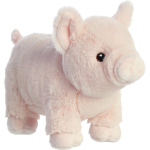 Aurora Pluche Dieren Knuffels Varken/biggetje Van 24 Cm - Knuffel Boederijdieren