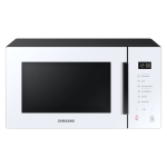 Samsung - Microondas MG23T5018CW/EC Con Capacidad De 23 Litros Y Grill Cristal blanco