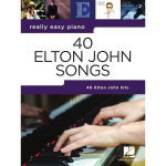 Hal Leonard Really Easy Piano 40 Elton John Songs songboek voor piano