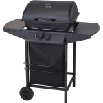 Excellent Electrics Gas Barbecue, 2 Pits/staal - X88000010 - Negro