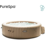Intex Pure Spa Bubble - Sahara & Greywood Jacuzzi - 216x71 Cm - 6 Personen - Beige