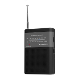 Radio Portátil - Sunstech RPS42, Negro