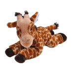 Wild Republic Knuffel Giraffe Ecokins Junior 30 Cm Pluche - Bruin