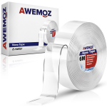 Awemoz Nano Tape - Klussen - 6 Meter - Dubbelzijdig Plakband Extra Sterk - Transparante Dubbelzijdige Tape - Waterdicht