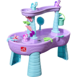 Step2 Watertafel Rain Shower Splash Unicorns / Eenhoorns Met 13-delig Accessoireset Waterspeelgoed Voor Kind - Blauw