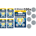 Varta Cr2025 3v Lithium Knoopcel Batterij 20 Blisters