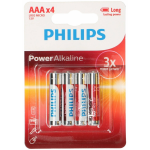 Philips 4 Stuks Aaa Batterijen