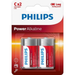 Philips 8x C Batterijen 1.5 V - Lr14 - Alkaline - Batterij / Accu