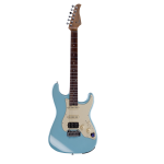 Mooer GTRS Guitars Professional 800 Tiffany Blue Intelligent Guitar met gigbag