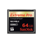 Sandisk Extreme Pro Compactflash 64 Gb - Zwart