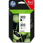 HP 302 Cartridges Combo Pack