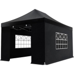 Lizzely Garden & Living Easy Up 3x4,5m Luxe Partytent - Zwart