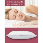 Seashell Hotel Hoofdkussen - 60x70cm Anti Allergie - Medium - Wit