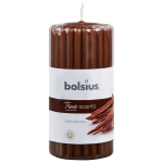 Bolsius Geurkaars True Scents Oud Wood 12 Cm Wax - Bruin