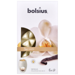 Bolsius Geurwax True Scents Vanille Wax 6 Stuks - Wit