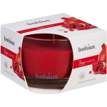 Bolsius Geurkaars True Scents Pomegranate 9,2 Cm Glas/wax - Rood
