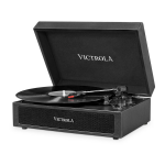 Victrola Parker Vsc-580Bluetooth Premium Retro Platenspeler - Zwart