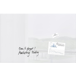 Sigel Glasmagneetbord Artverum 1000x650x15mm - Blanco