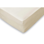 Elegance Topper Hoeslaken Jersey Katoen - Ecru 200x200cm - Beige