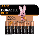 Duracell Plus Alkaline 100% Aa 16 Pack (Lr6)