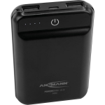 Ansmann Powerbank 10.8 Mini 10.000mah 2-poorts - Zwart