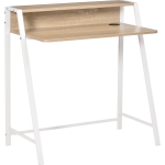 Compact Bureau - Schrijftafel - Computerbureau - Bureautafel - 84 X 45 X 85cm -/hout - Wit