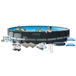 Intex Zwembad Ultra Xtr Frame - Met Accessoires - 610x122 Cm - Grijs