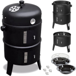 MaxxGarden Smoker - Barbecue Grill - 40x72cm - Negro