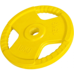 Gorilla Sports Gewichtsschijf - Halterschijf - 15 Kg - Gripper Gietijzer (Rubber