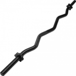 Gorilla Sports Ez Curl Stang - Halterstang - Barbell - 120 Cm - 30 Mm - Incl.